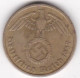 5 Reichspfennig 1939 J HAMBOURG . Bronze-aluminium.  - 5 Reichspfennig