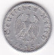 50 Reichspfennig 1935 D MUNICH,  En Aluminium - 50 Reichspfennig