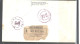 ARGENTINA 1964 "PRO-INFANCIA"#B47&CB35 SHIPPED TO USA,REGISTERED,CERTIFICATE FDC - Covers & Documents