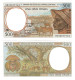 FULL SET Equatorial Guinea 500, 1000, 2000, 5000 & 10000 Francs CFA 1994 (2000) UNC (N) - Guinée Equatoriale