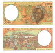 FULL SET Equatorial Guinea 500, 1000, 2000, 5000 & 10000 Francs CFA 1994 (2000) UNC (N) - Equatorial Guinea