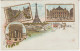 5*-Tassate-Segnatasse-Tassata Da Estero: Francia X L' Italia: Catania-1900-Bella Cartolina Souvenir De Paris - Postage Due