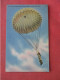 US Army Paratrooper        Ref 6056 - Parachutting