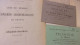 ANJOU ANGERS - MAINE ET LOIRE 1910 BEL ENSEMBLE LETTRES PUB INVITATIONS CDV DU CONGRES ARCHEOLOGIQUE DE FRANCE - Non Classés