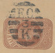 GB 1897, QV ½d Brown Very Fine Wrapper (small Faults) With Clear Barred Cancel "E.C. / 3 / K" (Dubus Type 24, Very Rare, - Storia Postale