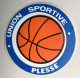 Autocollant Vintage Basketball - Club Union Sportive Plessé 44 - Uniformes, Recordatorios & Misc