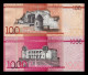 República Dominicana Set 100 1000 Pesos Dominicanos 2014 Pick 190a-193a  ​​​​​​Low Serial 1001-1002 Sc Unc - Dominicaine