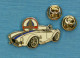 1 PIN'S //  ** L'" AC COBRA " VOITURE DE SPORT / 1960-1970 / MOTEUR V8 BOITE MANU 4 RAPPORTS FORD USA ** . (23/25) - Ford