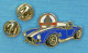 Delcampe - 1 PIN'S //  ** L'" AC COBRA " VOITURE DE SPORT / 1960-1970 / MOTEUR V8 BOITE MANU 4 RAPPORTS FORD USA ** . (23/25) - Ford