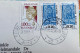 BULGARIA -2009, COVER USED TO USA, 3 STAMP, LADY MONUMENT, ART, DESIGN, PLOVDIV TOWN CANCEL. - Brieven En Documenten