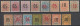 GUINEE - 1912 - SERIES COMPLETES YVERT N° 48/62 * MH - COTE = 48.5 EUR. - Unused Stamps