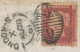 GB 1861, QV 1d Rose-red Perf. 14 (SK) On Cvr (small Faults - See Scan) With Barred Duplex-cancel "LONDON-S.E / S.E / 9" - Brieven En Documenten