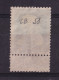 DDEE 336 -  TP Grosse Barbe Cachet AMBULANT BRUXELLES - TOURNAI 2 En 1909 - COBA 50 EUR - Ambulants