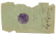 Cachet MAGZEN RABAT N°19 - Octogonal Violet S/ENV. - 1892 - TTB - Locals & Carriers