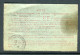 Carte Pneumatique De Paris Pour Le Chef Des Bagages De La Gare Du Nord En 1921 - M 78 - Pneumatici