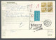 58449) Denmark Addressekort Bulletin D'Expedition 1981 Postmark Cancel Air Mail - Cartas & Documentos