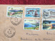 Timbres Océanie Polynésie Française 1968-Lettre & Documents-Marcophilie-cote Des Timbres:118 Francs / 18€-pr Le Bugue 24 - Covers & Documents