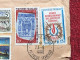 Timbres Océanie Polynésie Française 1968-Lettre & Documents-Marcophilie-cote Des Timbres:118 Francs / 18€-pr Le Bugue 24 - Brieven En Documenten