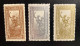 GREECE, 1901 Flying Hermes 2,3,5 Dr, MH (HINGED) - Neufs