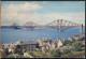 °°° 3865 - SCOTLAND - THE FORTH BRIDGE , FIRTH OF FORTH - 1956 With Stamps °°° - Berwickshire