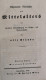 Allgemeine Geschichte Des Mittelalters Mit Besonderer Berücksichtigung Der Kirchen- Und Staatengeschichte Für - 4. Neuzeit (1789-1914)