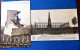 WATERLOO  - Lot De 4 Cartes : Le Lion , 2 Cartes Monument Français, Monument Prussien - Waterloo