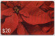 Barbados - Poinsettia (General Card) - RED CHIP - 00000053XXXX - Barbados (Barbuda)