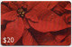 Barbados - Poinsettia (General Card) - RED CHIP - 00000053XXXX - Barbados