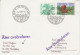 Sweden  Card From Switzerland To Polcirkeln Jokkmokk And Back Ca Jokkmokk 17.8.1987 (BS199A) - Cartas & Documentos