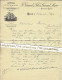 NAVIGATION 1892 RARE ENTETE Giraud Fils De Giraud Mure Marseille Tourteaux & Farine Alimentaire De Coco  > Gourdon (Lot) - 1800 – 1899