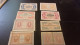 LOT DE 8 Billet Chambre De Commerce De BELFORT WWI - Handelskammer