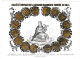 Belgique, Carte Porcelaine, Porseleinkaart, Societé Royale De La Grande Harmonie, Bruxelles, Dim:157x112mm, - Cartoline Porcellana