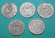 Germany Lot 5 Casino Tokens SPIEL MARKE Year 1800 - 1900, Excellent Condition. - Casino