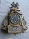 Ancien - Pendule/horloge De Table En Bronze P. Marti & Cie XIXe Siècle (A Restaurer) - Wandklokken