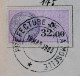 Delcampe - FRANCE - Passeport Préfecture Moselle 1959/1953, Visas USA, IRAN, HONK-KONG - Fiscaux France, Iran, Grande Bretagne - Covers & Documents