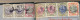 Delcampe - FRANCE - Passeport Préfecture Moselle 1959/1953, Visas USA, IRAN, HONK-KONG - Fiscaux France, Iran, Grande Bretagne - Briefe U. Dokumente