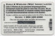 British Virgin Islands - Traveller’s Card $3 First Edition (7/30/1996) USED - Vierges (îles)