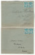 TB 4214 - 1945 - LAC - 2 Enveloppes & 1 Lettre - Mr M. FLEISCHMANN ( Scout ) à GILHAC Pour Mr & Mme FLEISCHMANN à PRIVAS - Brieven En Documenten