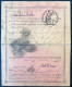 CERTIFICAT DE CAPACITE CIRCULATION DES AUTOMOBILES / SEINE / 1911 - Sonstige & Ohne Zuordnung