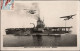 ! Postcard Warship Flugzeugträger Porte Avions Bearn, Marine Militaire Francaise - Krieg