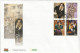 IRELAND 2000 Oscar Wilde: Set Of 2 First Day Covers CANCELLED - FDC