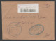 EGYPT / REGISTERED OFFICIAL COVER WITH BARCODE - Cartas & Documentos