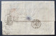 Lettre Levée Exceptionnelle AOUT 1872 N°26 1P PL119 + N°32 PL8 Oblitérés Londres Dupleix 9 Pour La BELGIQUE à Anvers TTB - Cartas & Documentos