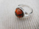 Delcampe - Bague En Argent Massif 925, Cabochon De Jaspe Multicolore Taille 54 - Ring