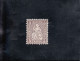HELVETIA " ASSISE " 5C BRUN NOIR NEUF * N° 35 YVERT ET TELLIER 1862 - Unused Stamps
