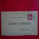 CARTE LETTRE ALGER CREDIT LYONNAIS - Lettres & Documents
