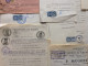 Delcampe - FISCAUX MONACO LOT DE 30 DOCUMENTS TIMBRES SFU QUITTANCES DIMENSIONS ETC TRES VARIES BONNE COTE - Fiscale Zegels