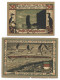 Notgeld Insel Helgoland 50 Pfennig + 1 Mark 1920 - Collections