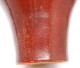 -SUPERBE ANCIEN GRAND VASE TERRE CUITE EMAILLEE ROUGE SANG De BOEUF Collection  E - Est (FRA)