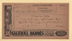 Telegramme Illustre - Galeries Barbes - 1927 - Beziers - Telegraaf-en Telefoonzegels